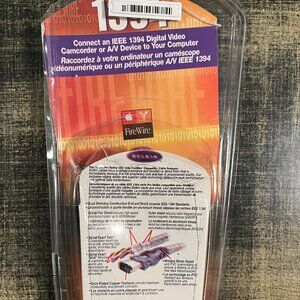 Belkin 1394 IEEE Camcorder / AV Device Cable 6 Pin To 4 Pin Cable OPEN BOX
